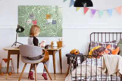 Magnetisk rittavla med bladmönster