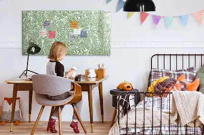 Magnetisk rittavla med bladmönster