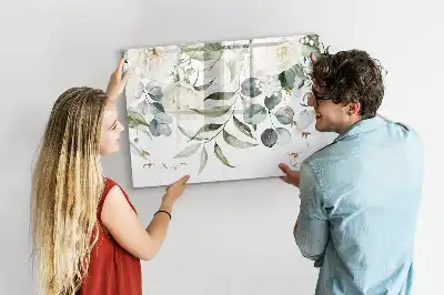 Magnetisk tavla med penna natur