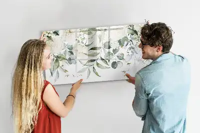 Magnetisk tavla med penna natur