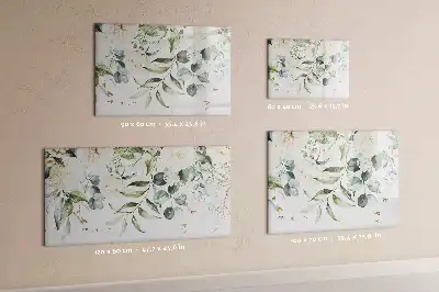Magnetisk tavla med penna natur