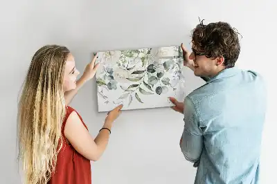 Magnetisk tavla med penna natur
