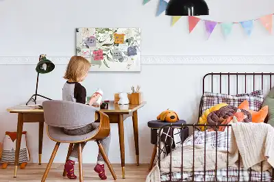 Magnetisk tavla med penna natur