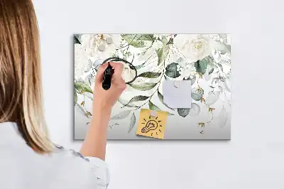 Magnetisk tavla med penna natur