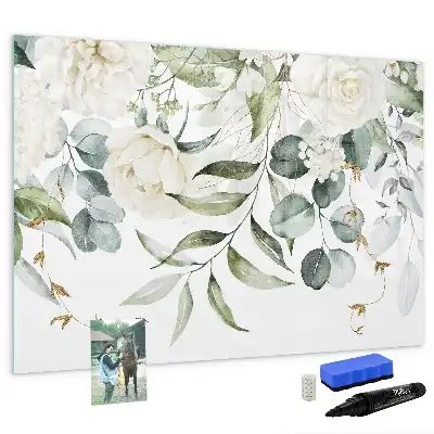 Magnetisk tavla med penna natur