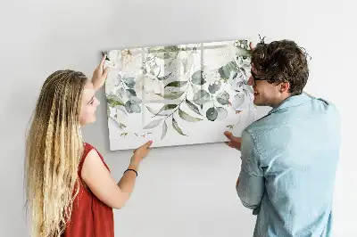 Magnetisk tavla med penna natur