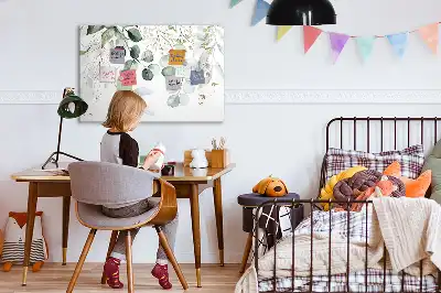 Magnetisk rittavla hängande växter