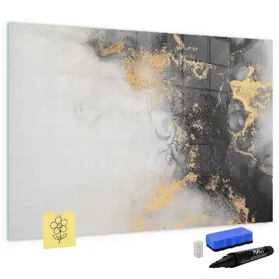 Magnetisk rittavla i marmor-design