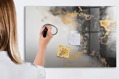 Magnetisk rittavla i marmor-design