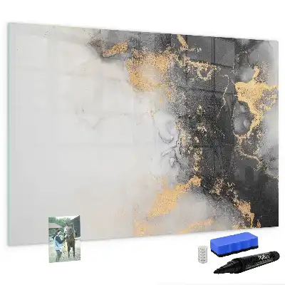 Magnetisk rittavla i marmor-design