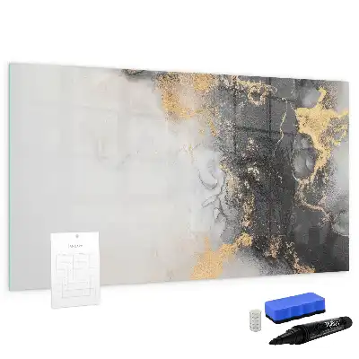 Magnetisk rittavla i marmor-design