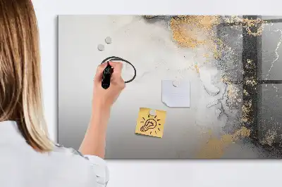 Magnetisk rittavla i marmor-design