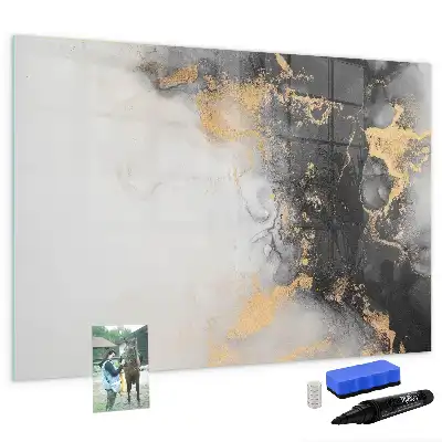 Magnetisk rittavla i marmor-design