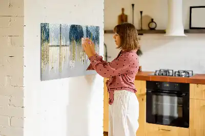 Magnetisk rittavla med dekorativt mönster