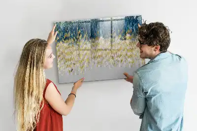 Magnetisk rittavla med dekorativt mönster