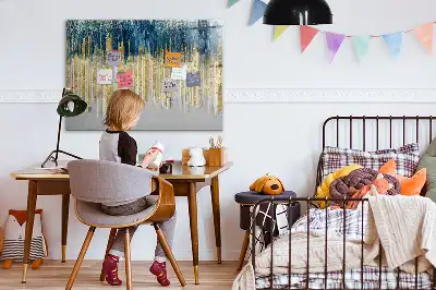 Magnetisk rittavla med dekorativt mönster