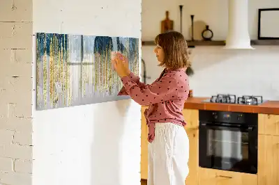 Magnetisk rittavla med dekorativt mönster