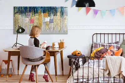 Magnetisk rittavla med dekorativt mönster