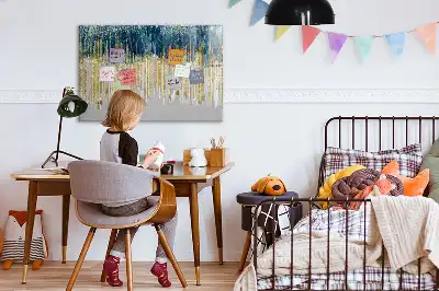Magnetisk rittavla med dekorativt mönster