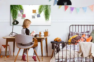 Magnetisk tavla med penna palmblad