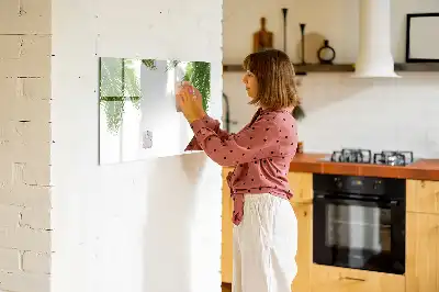 Magnetisk tavla med penna palmblad