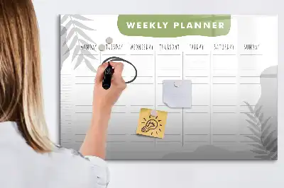 Veckoschema magnetisk rittavla