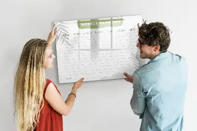 Veckoschema magnetisk rittavla