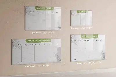 Veckoschema magnetisk rittavla