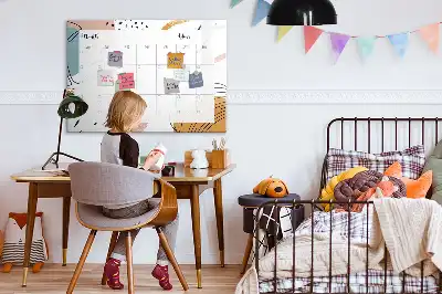 Magnetisk rittavla för affärsorganisering