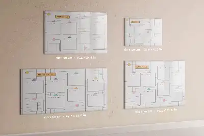 Magnetisk rittavla veckoschema