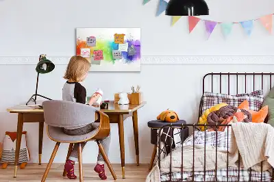 Magnetisk rittavla abstrakt regnbåge