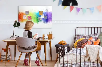 Magnetisk rittavla abstrakt regnbåge