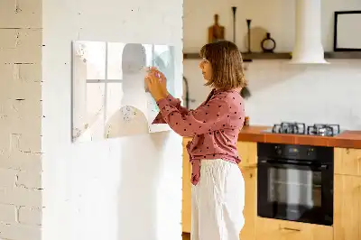 Magnetisk tavla med penna i motivet Akvarellstänk