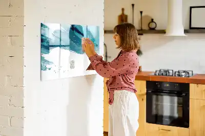 Magnetisk tavla med penna Penseldrag