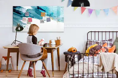 Magnetisk tavla med penna Penseldrag
