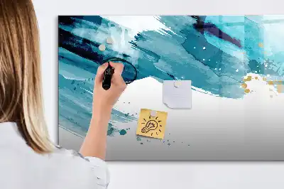 Magnetisk tavla med penna Penseldrag