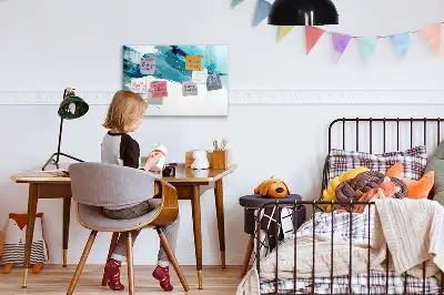 Magnetisk tavla med penna Penseldrag