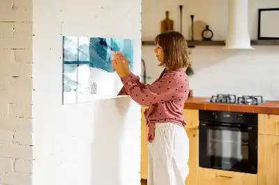 Magnetisk tavla med penna Penseldrag