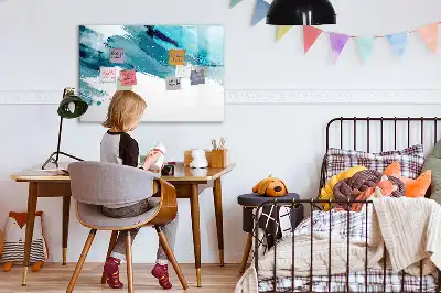 Magnetisk tavla med penna Penseldrag
