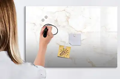 Magnetisk rittavla i elegant marmormönster