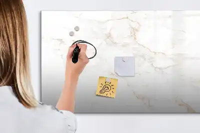 Magnetisk rittavla i elegant marmormönster