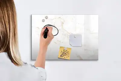 Magnetisk rittavla i elegant marmormönster