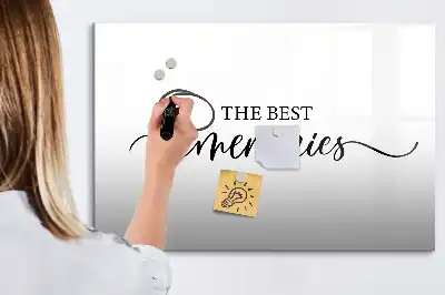 Magnetisk tavla med penna Minnen