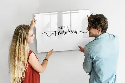 Magnetisk tavla med penna Minnen