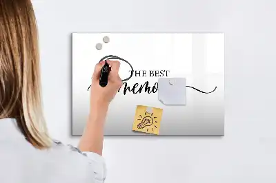 Magnetisk tavla med penna Minnen