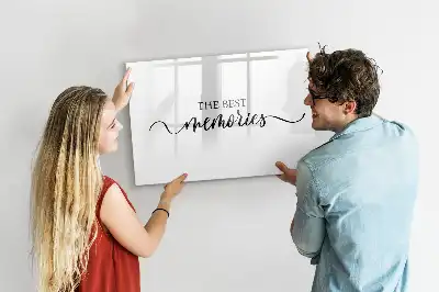 Magnetisk tavla med penna Minnen