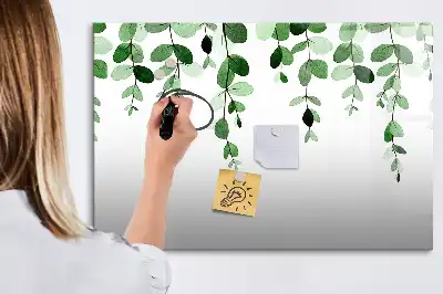 Magnetisk rittavla växtblad