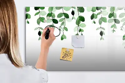 Magnetisk rittavla växtblad