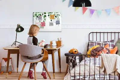 Magnetisk rittavla växtblad