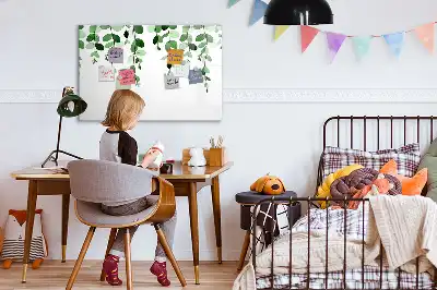 Magnetisk rittavla växtblad
